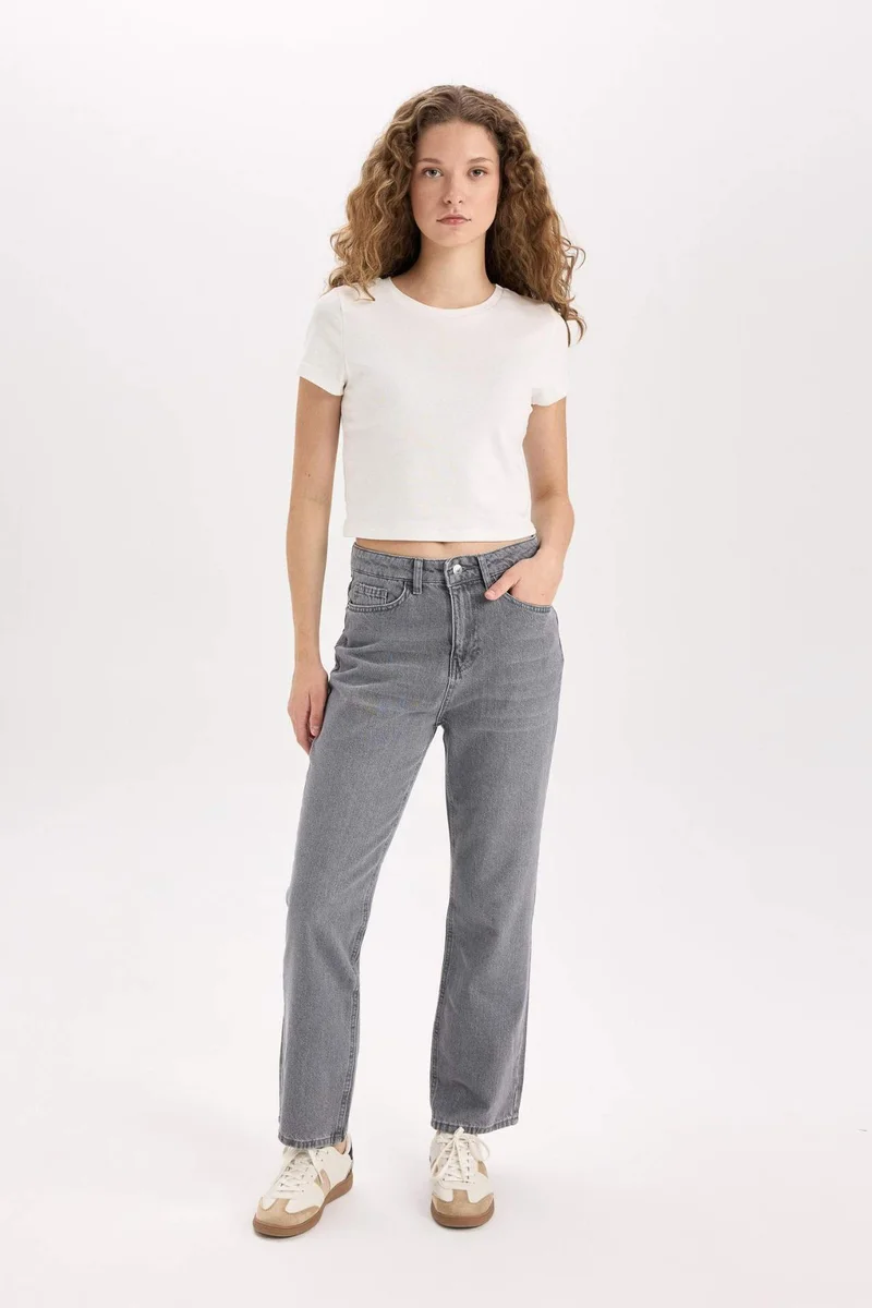 Defacto  Straight Fit Jeans  | Best Price UAE