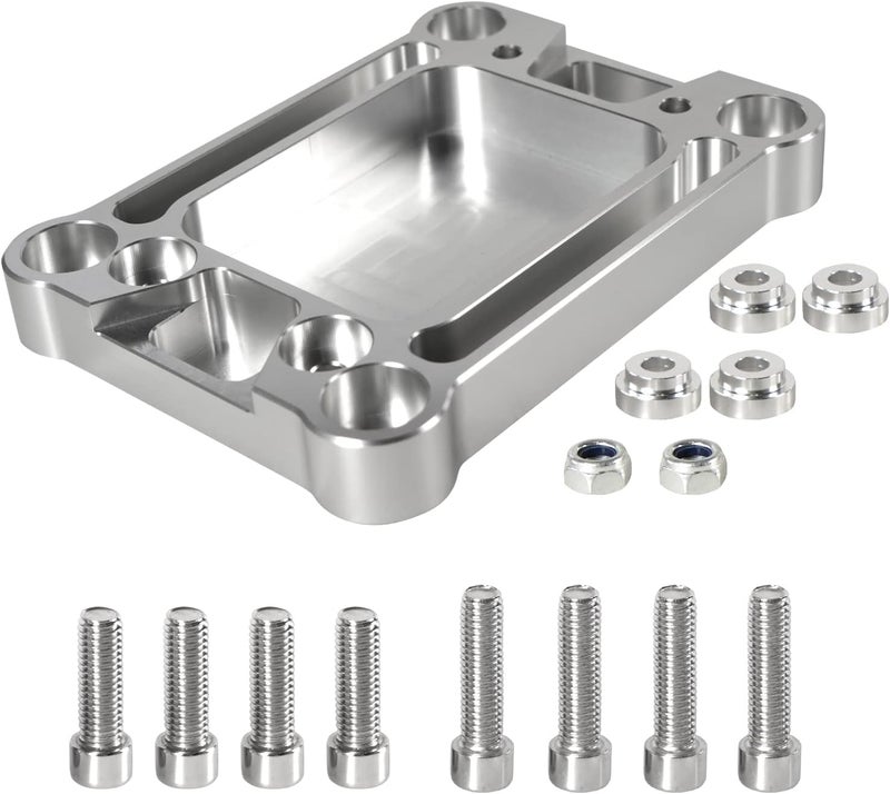 YESHMA Shift Lever Base Shifter Box Plate Adapter for Honda Civic Integra K20 K24 K-Series Swap - Image 1