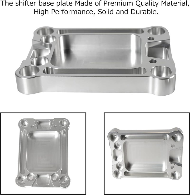 YESHMA Shift Lever Base Shifter Box Plate Adapter for Honda Civic Integra K20 K24 K-Series Swap - Image 3