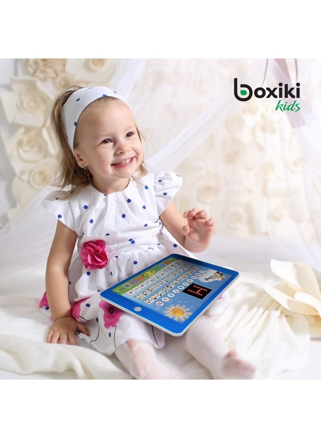 بوكسيكي كيدز لعبة بوكسيكي التعليمية اللوحية ثنائية اللغة لتعلم الإسبانية والإنجليزية للأطفال، مزودة بشاشة LED. تعلم الإسبانية والإنجليزية مع ألعاب الأبجدية والتهجئة. ألعابنا التعليمية التفاعلية ممتعة للأطفال. - Image 3