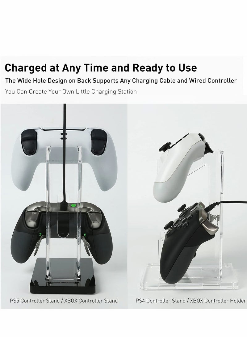 Universal Game Controller Wall Mount Stand - Compatible with PS4, Nintendo Switch, Xbox One, Steam, and PC - Easy Adhesive Installation - Image 5