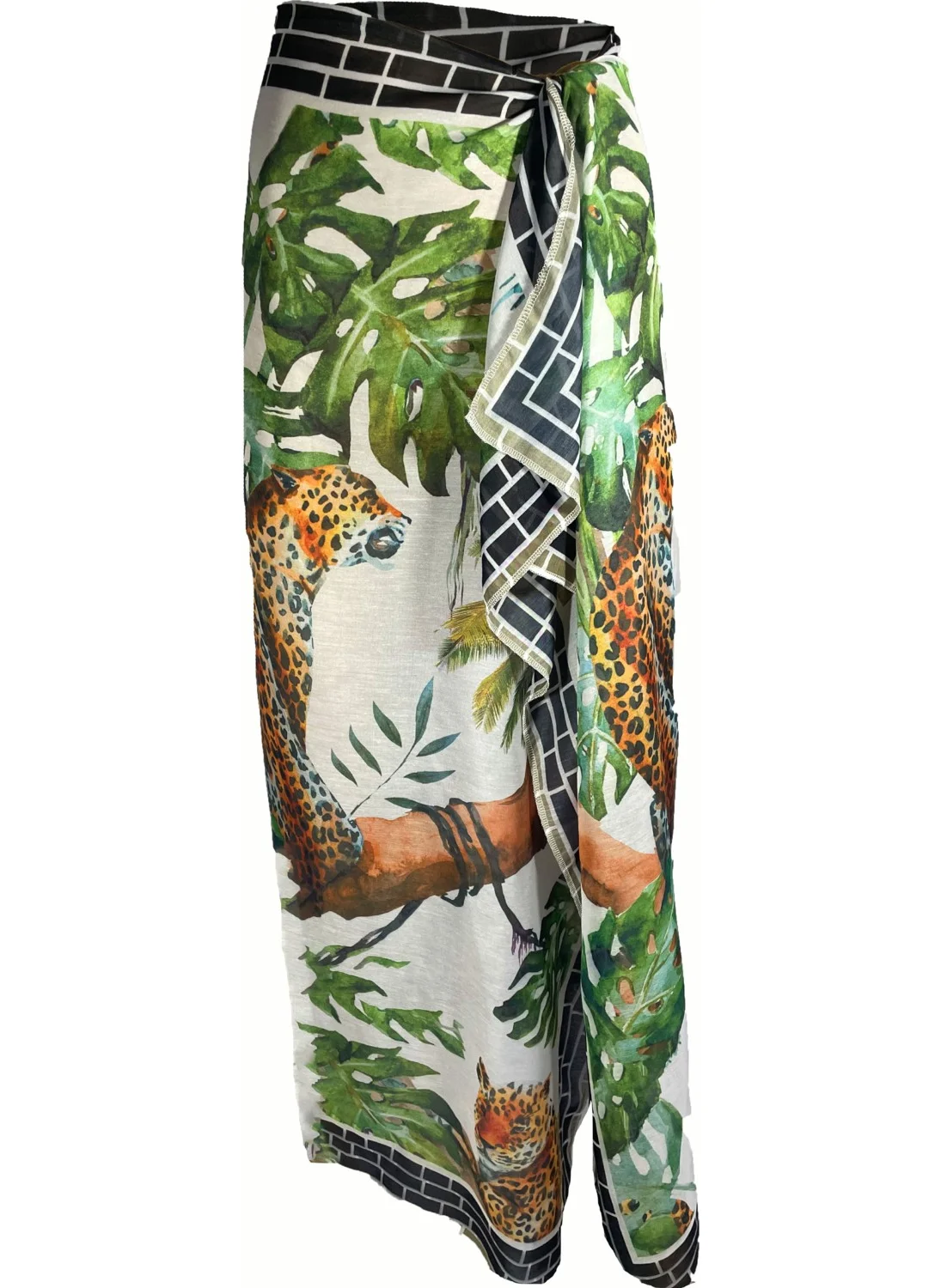 Bolder Amara Jaguar Pattern Pareo