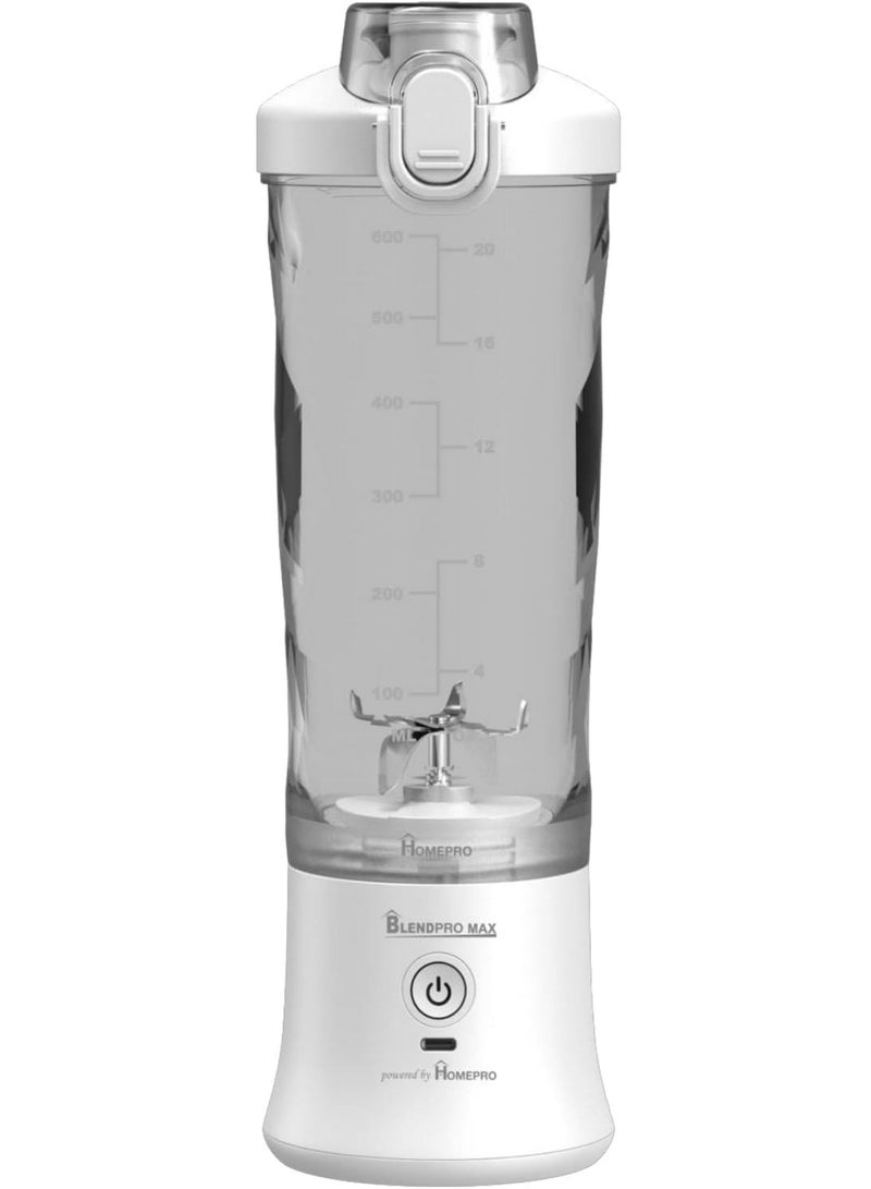 Home Pro Blendpro Max 6 Blades Portable Blender White - Image 1