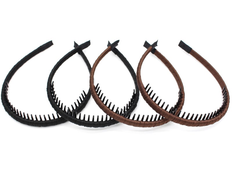 JOBAND Women's hair accessories non slip headband for women hair bands for women's hair Suitable Daily Use,Spa,Parties and Yoga(pack of 4) - Image 3