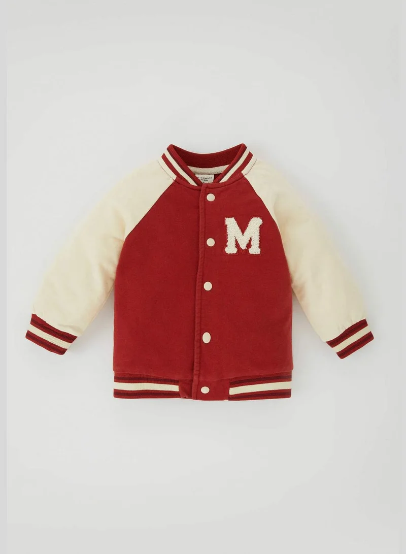DeFacto BabyGirl Bomber Long Sleeve Knitted Cardigan