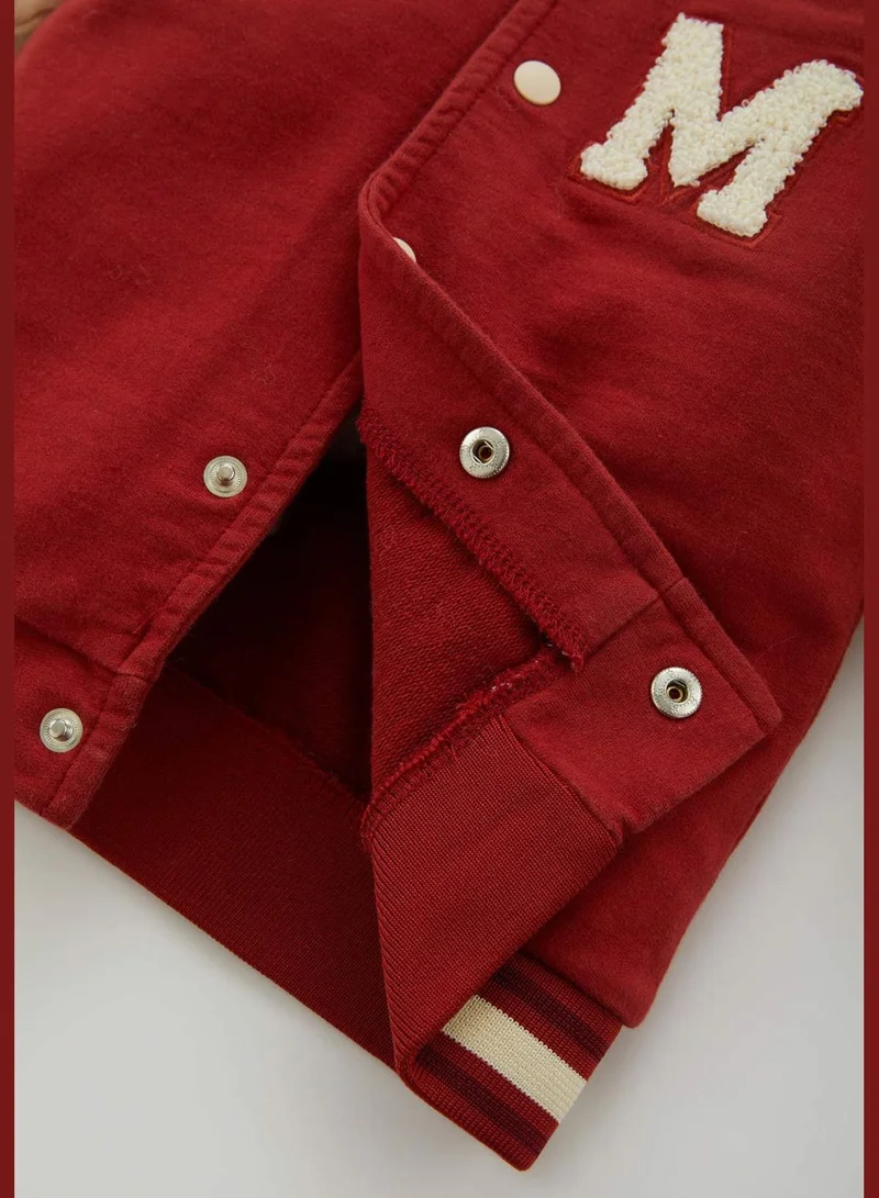 DeFacto BabyGirl Bomber Long Sleeve Knitted Cardigan