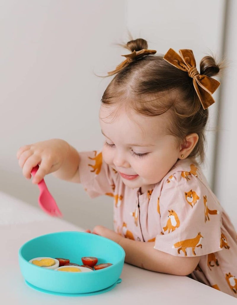 KIDOCHEESE Baby Hair Clips Fully Lined Non Slip Hair Pins Baby Girls Hair Bows Barrettes Hair Accessories for Little Girls Infants Toddlers - Image 2