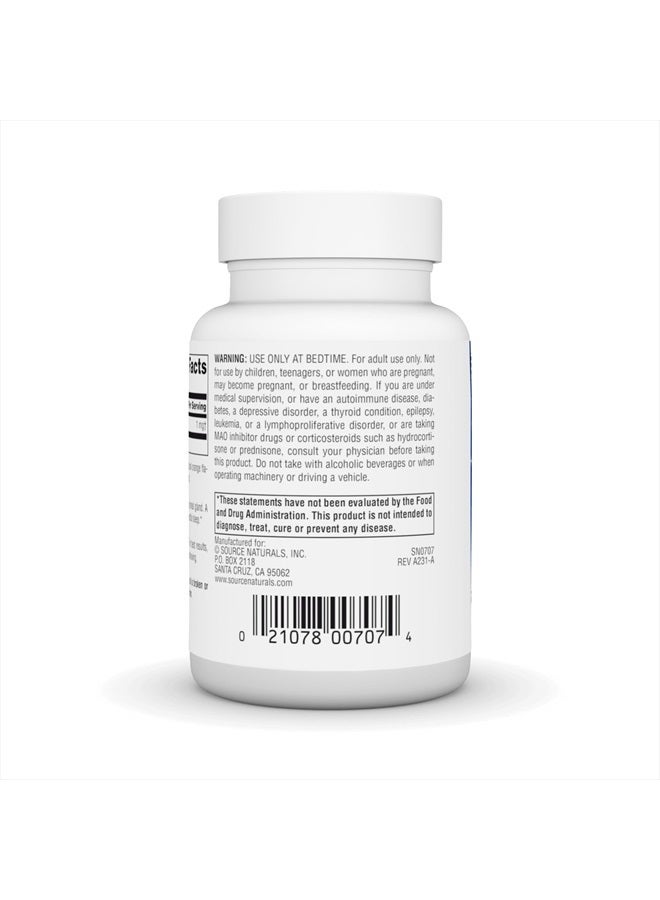 Source Naturals ميلاتونين 1 ملغ - 200 حبة مصاصة بنكهة البرتقال - Image 3