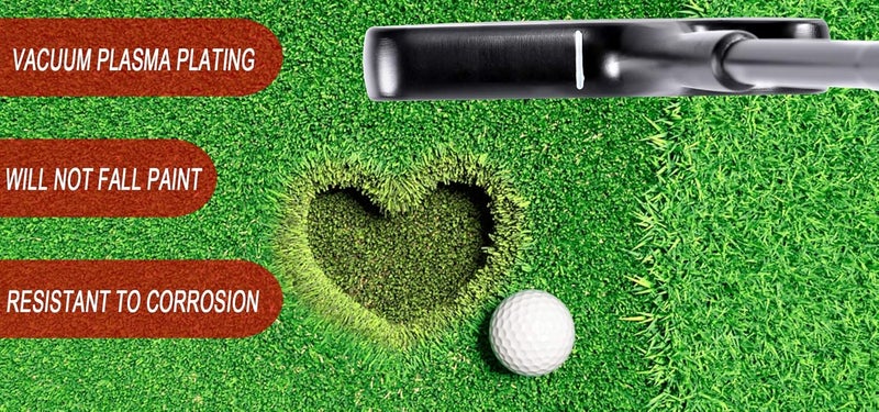 LEAGY Timeless Classic Golf Putter 35" Length - Putt Putt Style Two-Way Head and Premium Rubber Grip for Male & Female Right or Left Handed Golfers - Image 4