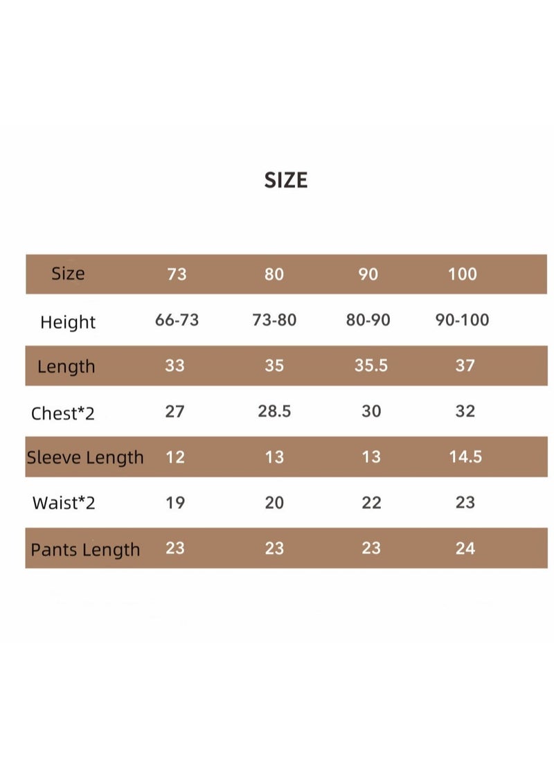 RedMapleTEK Baby Soft Cotton Long Sleeve Long Pants Sweatshirt Two-piece Set - Image 5