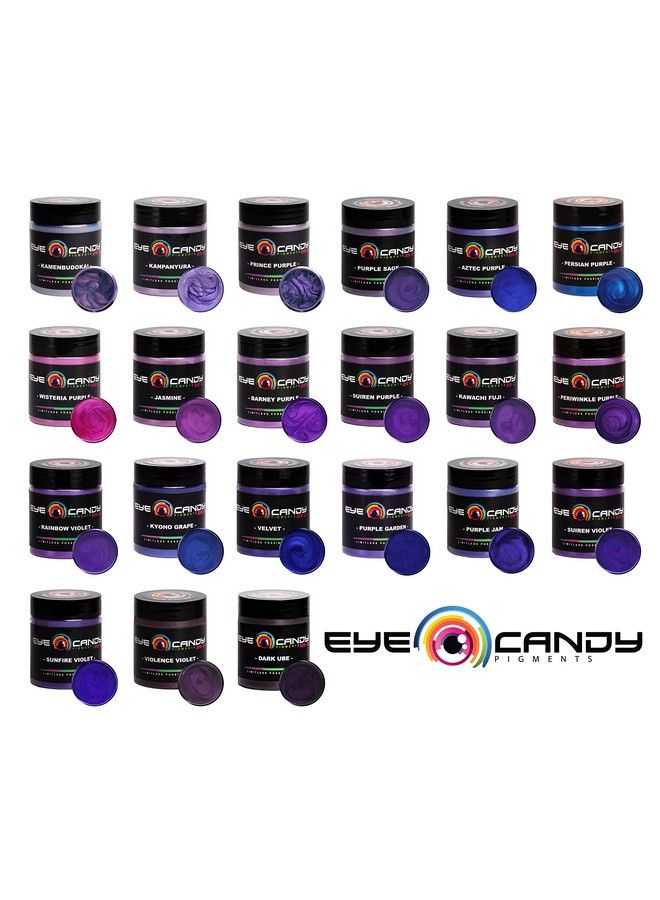 Eye Candy Premium Mica Powder Pigment “Rainbow Violet” (50G) Multipurpose Diy Arts And Crafts Additive Woodworking Epoxy Resin Paint Soap Bath Bombs Nail Polish Lip Balm (Rainbow Violet 50G) - Image 5