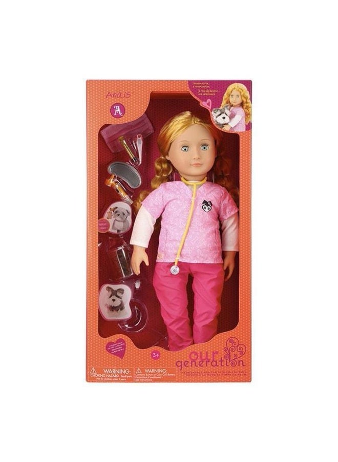 Our Generation - Anais Vet Doll 18 Inch - BD31157Z - Image 1