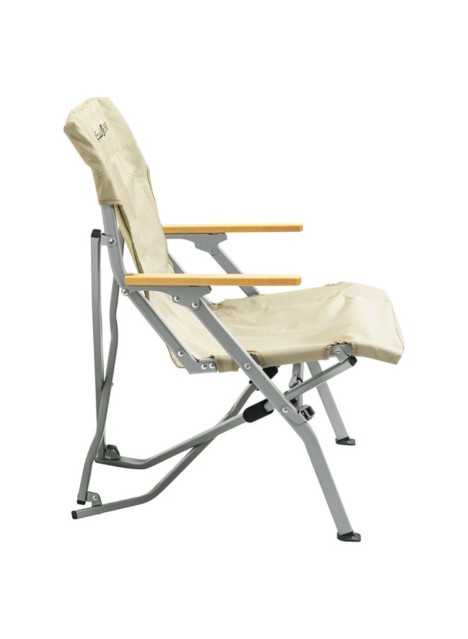 السنيدي كرسي تخييم قابل للطي، كرسي رحلات، بيج - Image 3