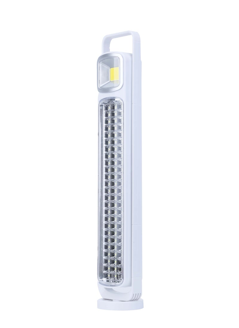 SONASHI - Solar Rechargeable LED Lantern with BuiltIn Solar Panel  Appliance with Charging Indicator and Portable Handle  Solar Lights  Up to 3 Hours Working Time  Best for Indoors and Hiking SEL-707 White - Image 1