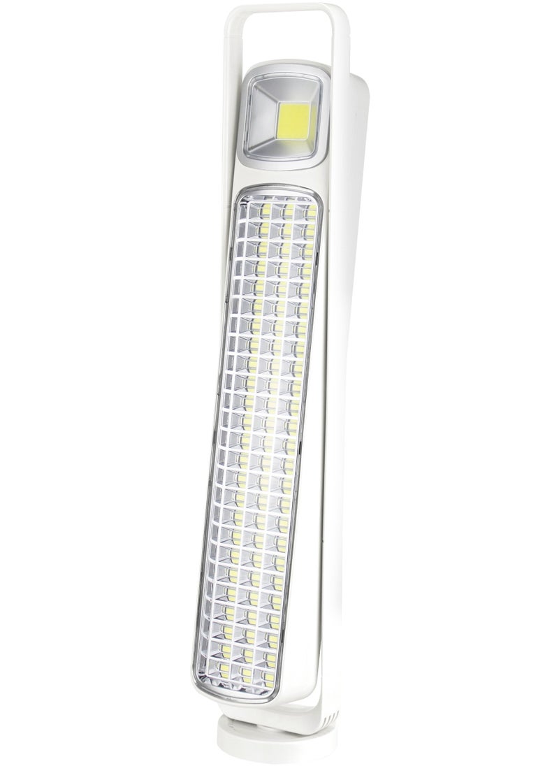 SONASHI - Solar Rechargeable LED Lantern with BuiltIn Solar Panel  Appliance with Charging Indicator and Portable Handle  Solar Lights  Up to 3 Hours Working Time  Best for Indoors and Hiking SEL-707 White - Image 1