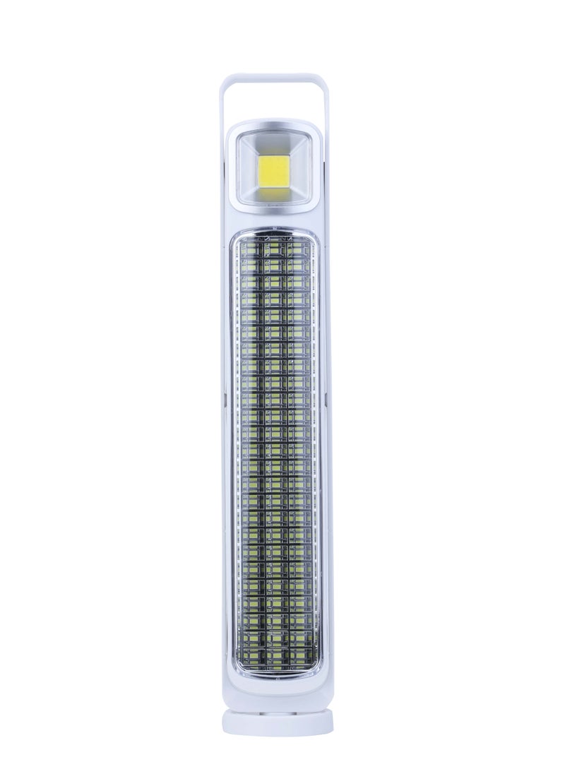 SONASHI - Solar Rechargeable LED Lantern with BuiltIn Solar Panel  Appliance with Charging Indicator and Portable Handle  Solar Lights  Up to 3 Hours Working Time  Best for Indoors and Hiking SEL-707 White - Image 1