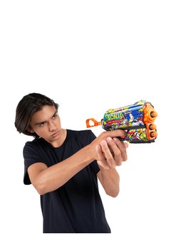 Zuru X-Shot Skins Flux Sonic S1 8Darts Hyper Spike - Action Aiming Game For Kids, Teen, Adults Boys & Girls, Outdoor Holiday Activities, Gifts For Kids Ages 8+  - Image 4