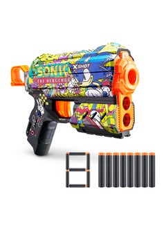 Zuru X-Shot Skins Flux Sonic S1 8Darts Hyper Spike - Action Aiming Game For Kids, Teen, Adults Boys & Girls, Outdoor Holiday Activities, Gifts For Kids Ages 8+  - Image 2