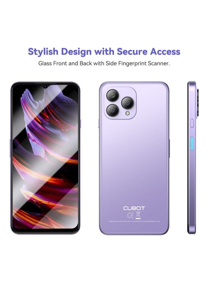 Cubot - P80 Android 13 Smartphone 8GB RAM 256GB ROM 6.58" FHD+ Screen Battery Power 5200mAh 48MP+24MP Tripple Cameras Mobile,Dual SIM 4G Fingerprint/NFC/OTG/Global Version - Image 1