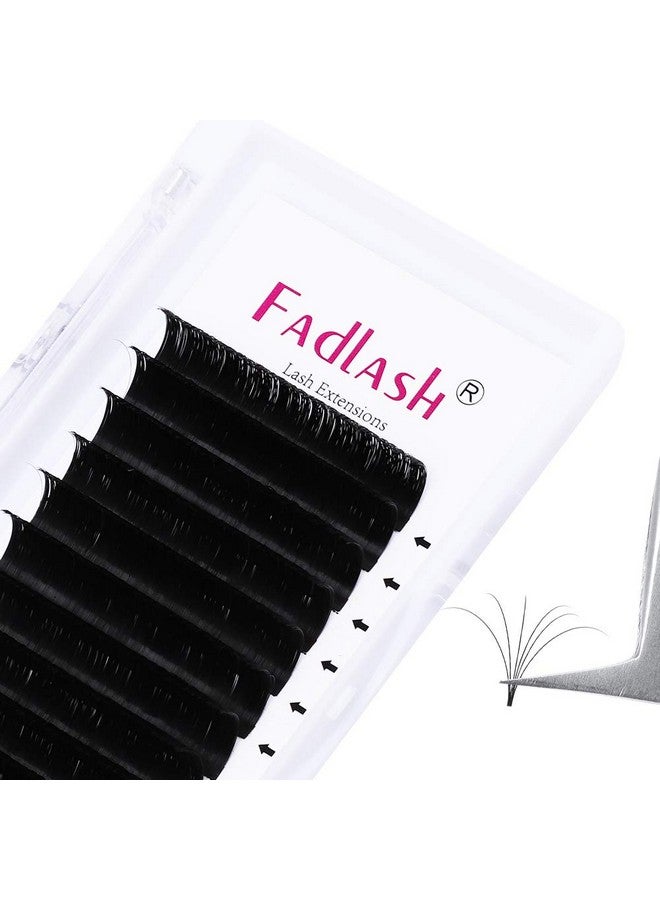 FADLASH Lash Extensions .03 .05 .07 .10 Easy Fan Volume Lashes 8-30Mm Fadlash Self Fanning Eyelash Extensions J/B/C/D/Dd/L Curl Supplies (0.07-D, 8-14Mm Mix) - Image 1