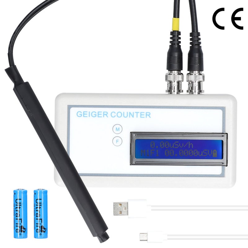 GMJ3 Portable Handheld Geiger Counter Multifunctional Nuclear Radiation and Electromagnetic γ β X Rays Detector - Image 1