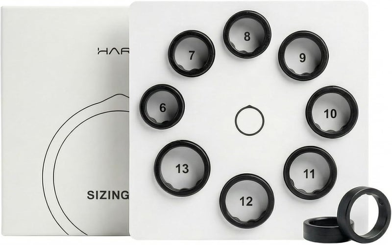 FITTR HART Sizing Kit I Confirm Size Before You Buy I Choose from Sizes 6-13 and 3 Colours | Sizing Guide for Premium Smart Ring | Premium Gifts for Men & Women - Image 1