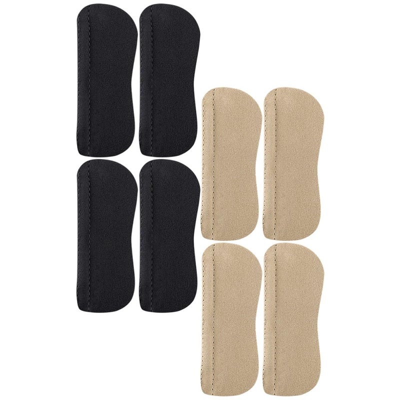 Self Adhesive Invisible Heel Pads 8 Pairs Anti Blister Cushions For Loose Shoes Men Women - Image 2