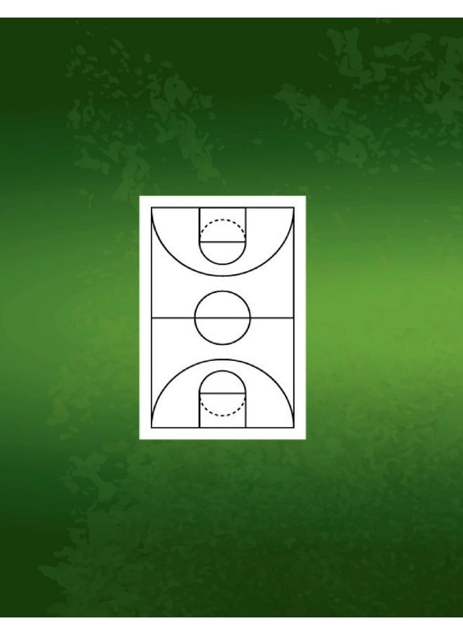 null - Basketball Playbook: 100 Pages of Blank Basketball Court Diagrams Notebook to Draw Game Plays, Drills, and Scouting and Creating a Playbook and Other Notes - Image 1