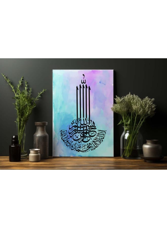 هوم جاليري الإيمان والثقة فن مطبوع على قماش مقاس - Image 4