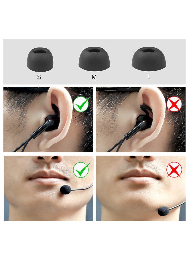 Generic - EJEAS  Referee Headset, In-Ear Headphone with Microphone Replacement for V6 Pro/ V6C/ V4 Plus/ V4C Plus/ FBIM Intercom - Image 1