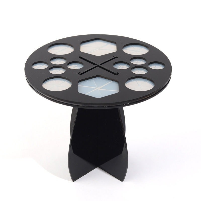 Best-selling 14-hole 26-hole 28-hole makeup brush drying rack acrylic cleaning storage tool display stand
