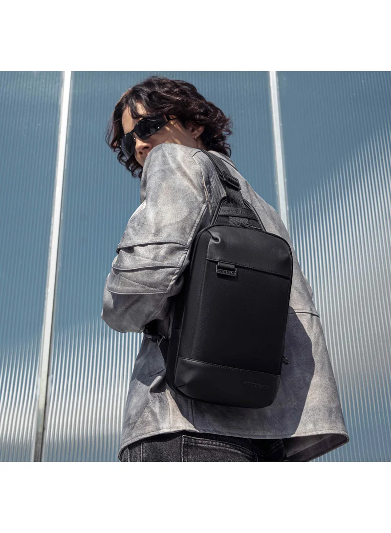 Arctic Hunter  Unisex Cross Body Bag Water Resistant Stylish Anti-Theft Shoulder Side Bag for Men and Women for Casual Travel Shopping, XB00829, Black  | Best Price UAE