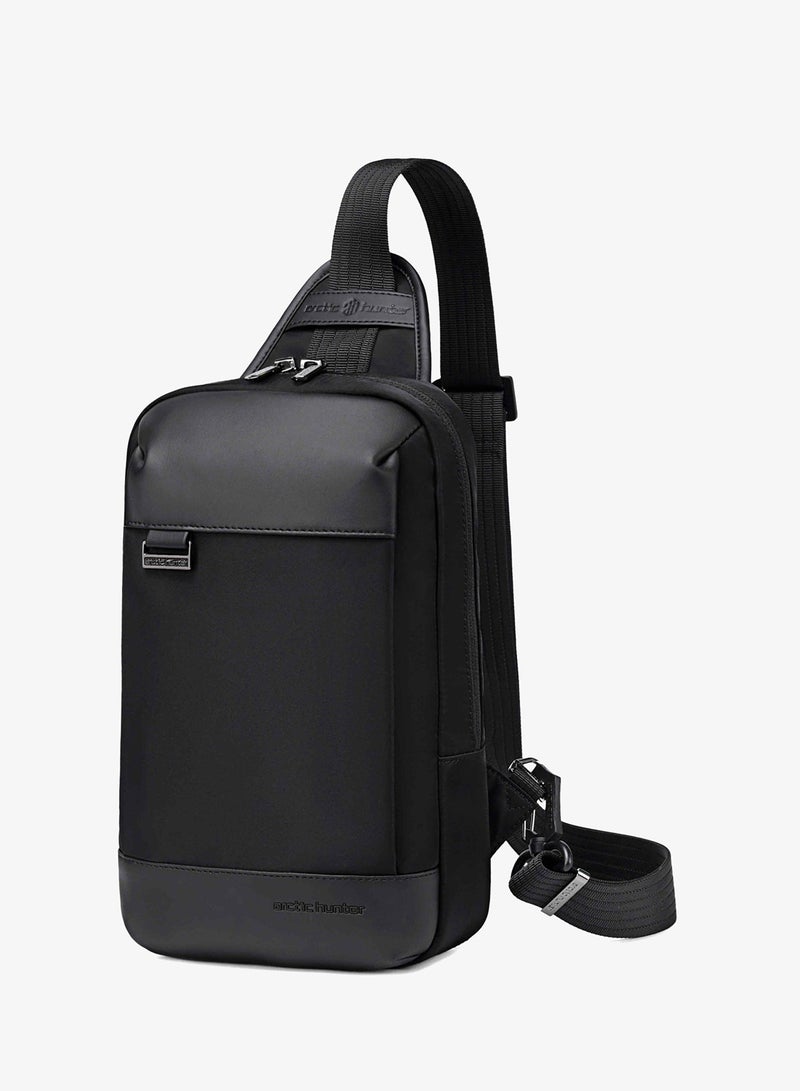 ARCTIC HUNTER Unisex Cross Body Bag Water Resistant Stylish Anti-Theft Shoulder Side Bag for Men and Women for Casual Travel Shopping, XB00829, Black - Image 1