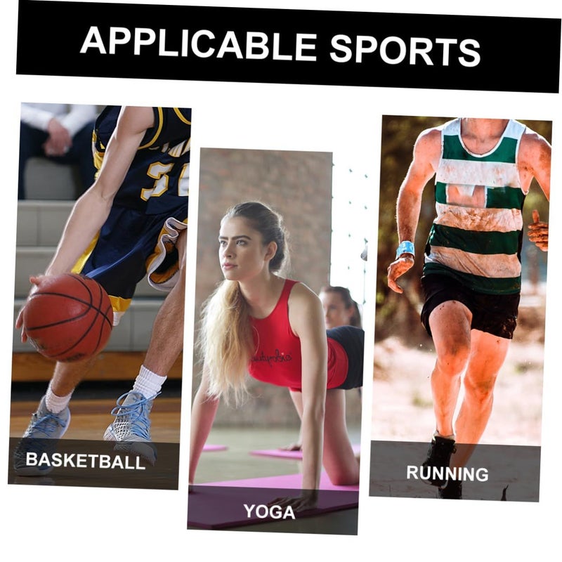 Ankle Brace Support Sleeve for Sports Protection Black - Image 5