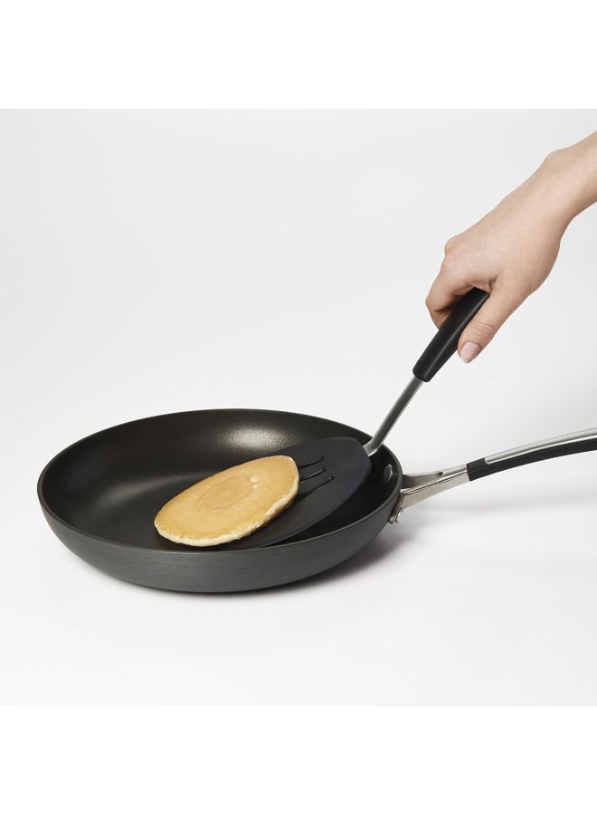 NIBEMINENT Silicone Flexible Pancake Turner Black 15.24x8.25x30.48cm - Image 3