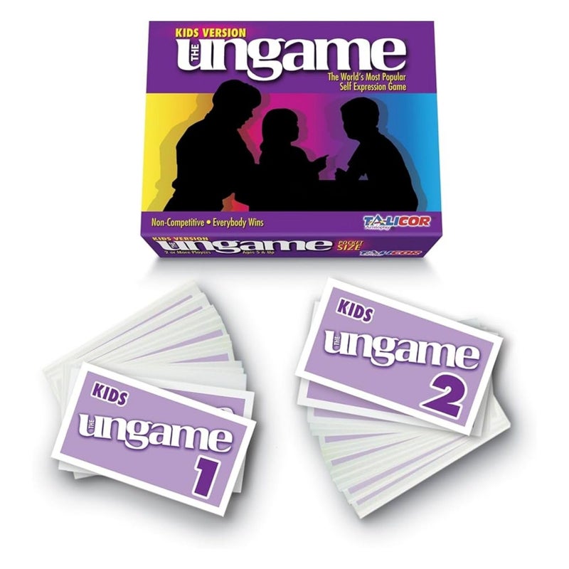 Talicor Pocket UNGAME Kids NonCompetitive Card Game for Kids to Discuss Share Values self Express Know What Your Kids are Thinking Age 5 - Image 3
