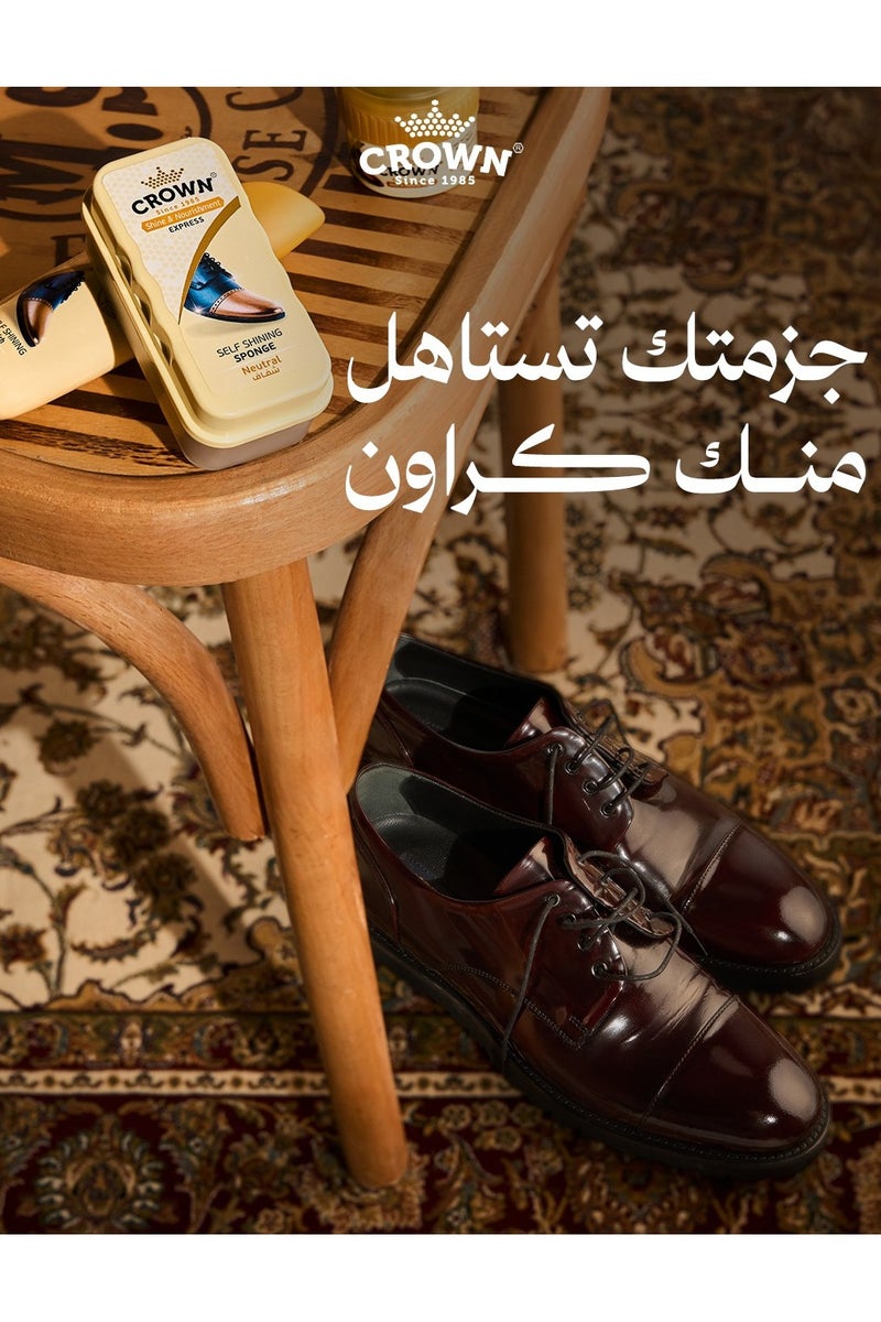 Crown Shoe Polisher Liquid Neutral -75Ml - Image 3