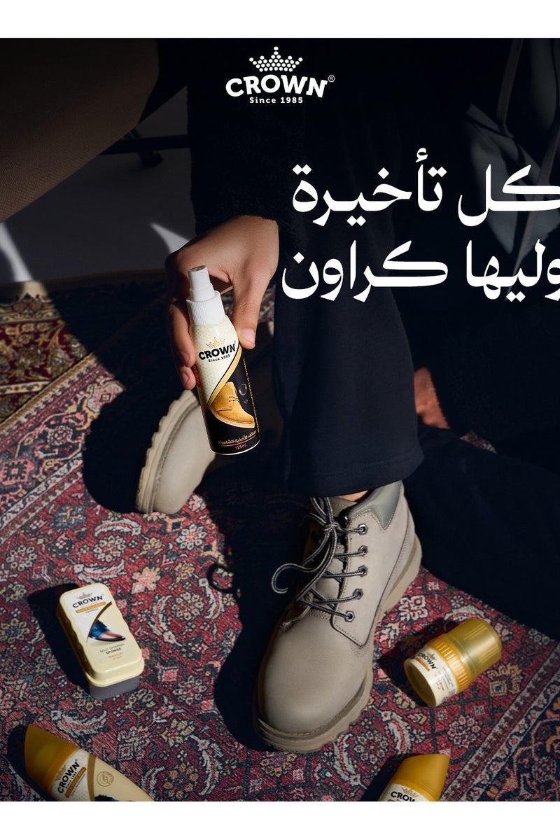 Crown Shoe Polisher Liquid Neutral -75Ml - Image 5