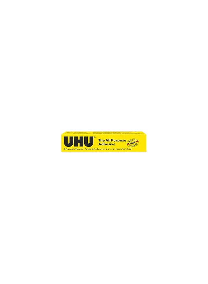 Uhu All Purpose Adhesive Tube 125 ml Transparent