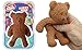 JARU Jumbo Squishy Gummy Bear Toy 1 Brown Bear Mochi Squishy Toys for Kids Animal Squeeze Toy Stress Relief Fidget Toys Party Favors Easter Basket Stuffers Brown37111s - Image 3
