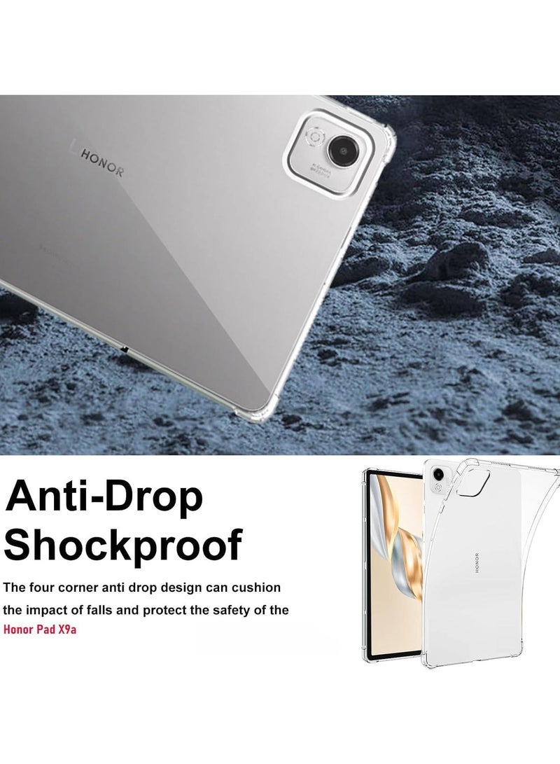 Case Compatible with Honor Pad X9A 11.5 2025 Cover,Advanced Airbag Drop Protection, Clear Soft Flexible Silicone TPU Shockproof Anti-Scratch, Anti Yellowing, Slim-Fit Tablet Cover - Image 5