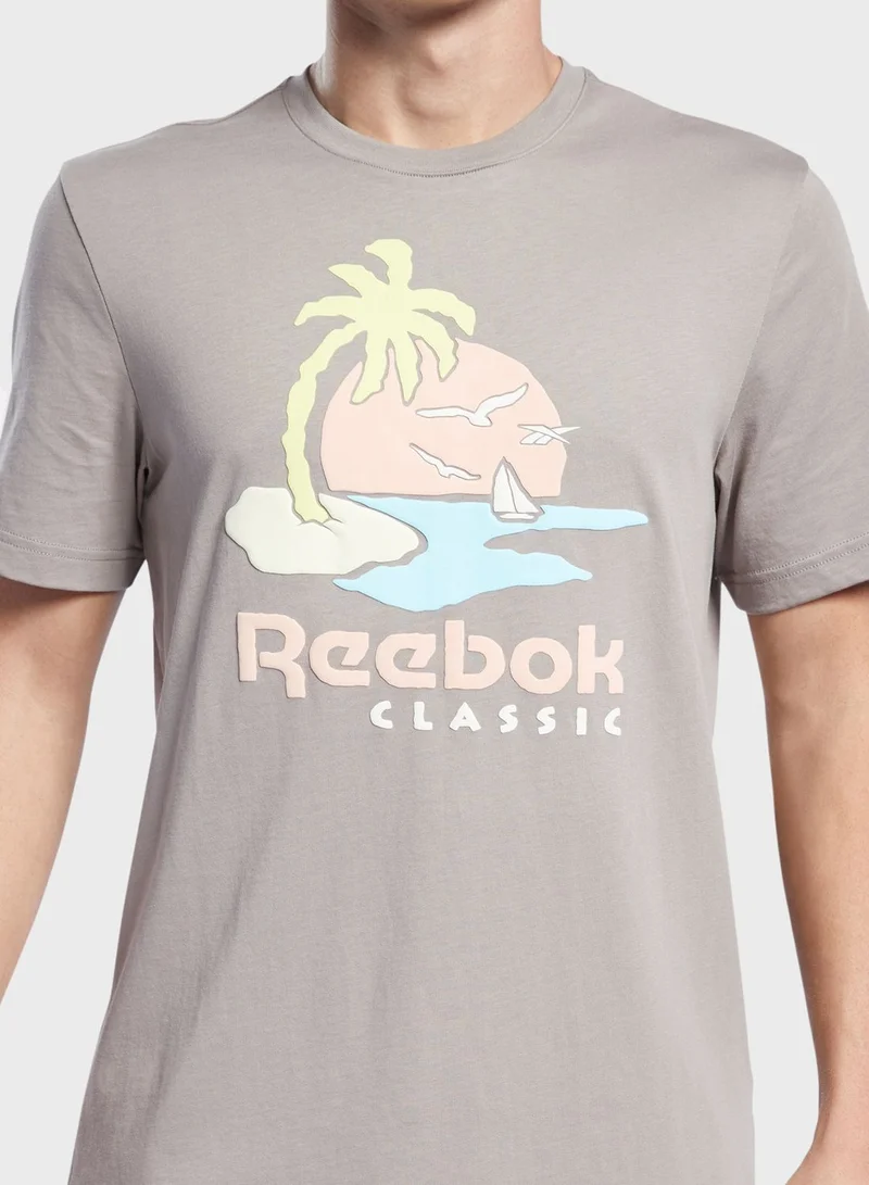 Reebok Classics Summer Retreat Graphic T-Shirt