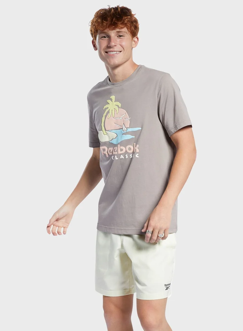Reebok Classics Summer Retreat Graphic T-Shirt