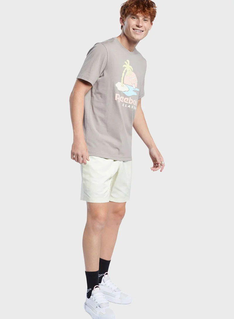 Reebok Classics Summer Retreat Graphic T-Shirt