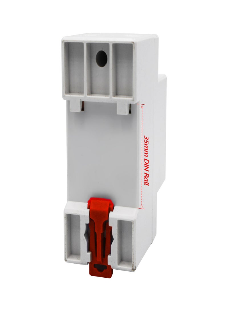 LCD Digital Display Single Phase DIN-Rail Energy Meter 5-80A 220V 50Hz Electronic KWh Meter Power Consumption Monitor DDM15SC - Image 5