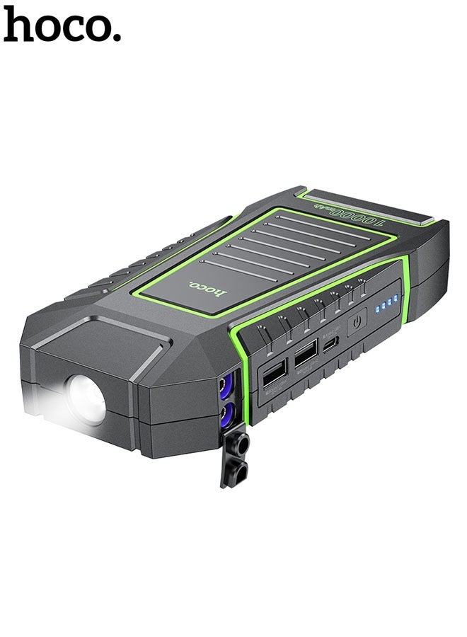 hoco. Power bank QS1 Spring jump starter 10000mAh(Black)  - Image 1