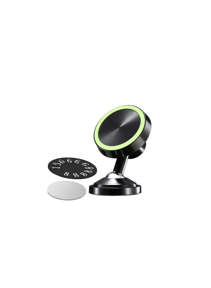 FLOVEME 360 Rotation Magnetic Car Phone Holder With Parking Card Mobile Stand