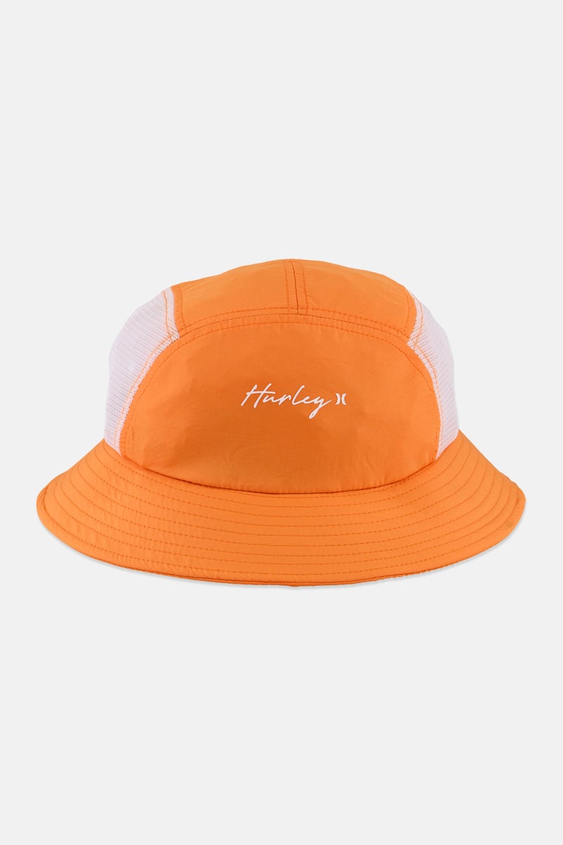 Hurley Women Brand Logo Hats, Orange  - Image 1