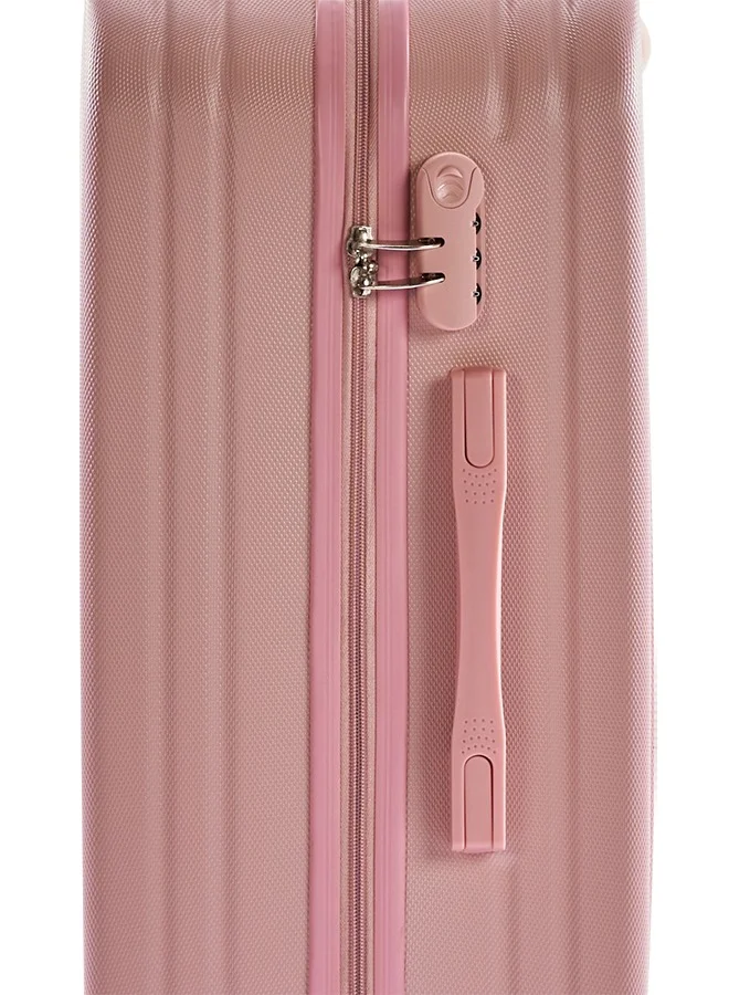 LIMRA Hardside 6 Piece Luggage Trolley Set Pink