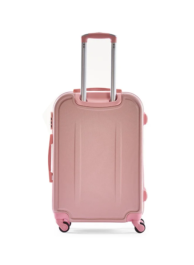 LIMRA Hardside 6 Piece Luggage Trolley Set Pink